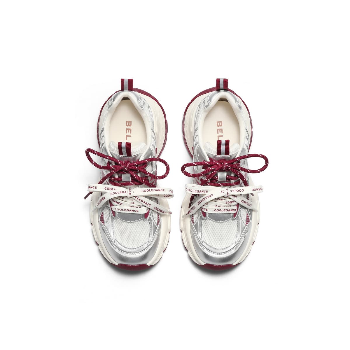 Кроссовки BELLE Chunky Sneakers Low Top Women's - изображение 3