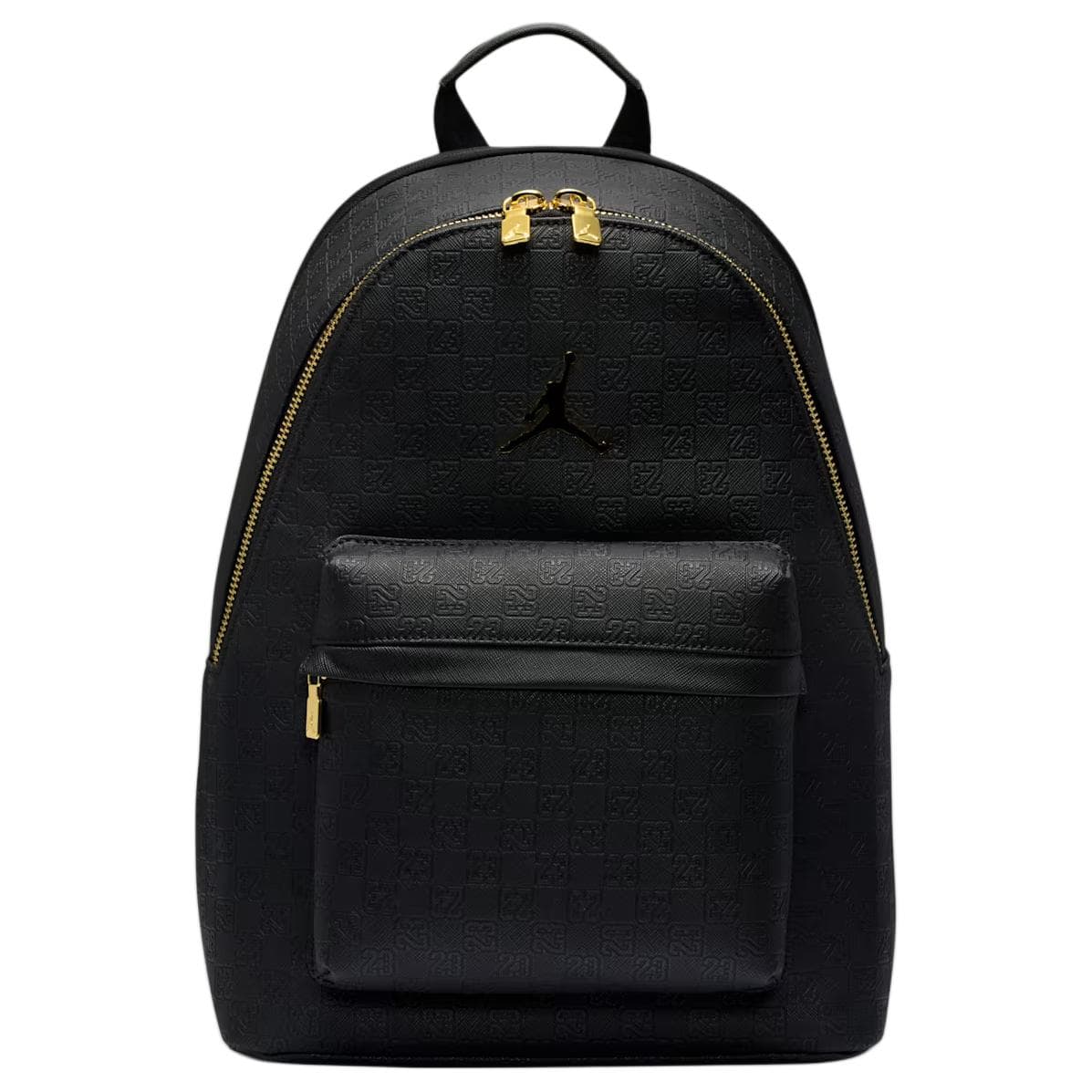 Рюкзак Jordan Monogram Polyurethane Backpack Unisex Black Джордан Монограмма Полиуретан Рюкзак Унисекс Черный - изображение 1