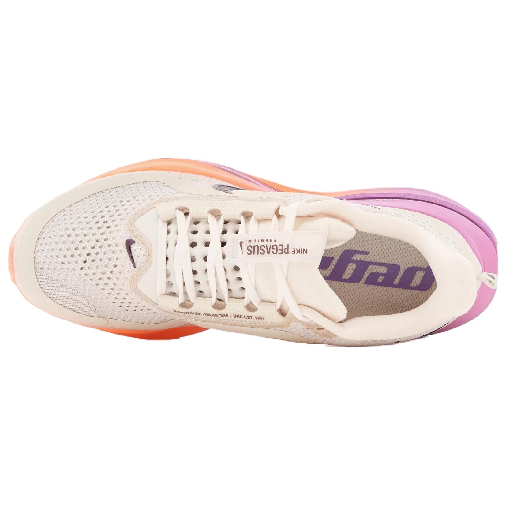 Кроссовки для бега NIKE Pegasus Premium Дышащий Low Топ Беговые кроссовки Женские Бежевый - изображение 5