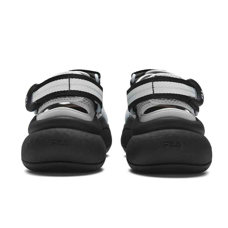 Сандалии FILA BAGEL SANDAL Дышащая обувь для водных видов спорта увеличивающая высоту женская антарктический серый иллюзия синий - изображение 5