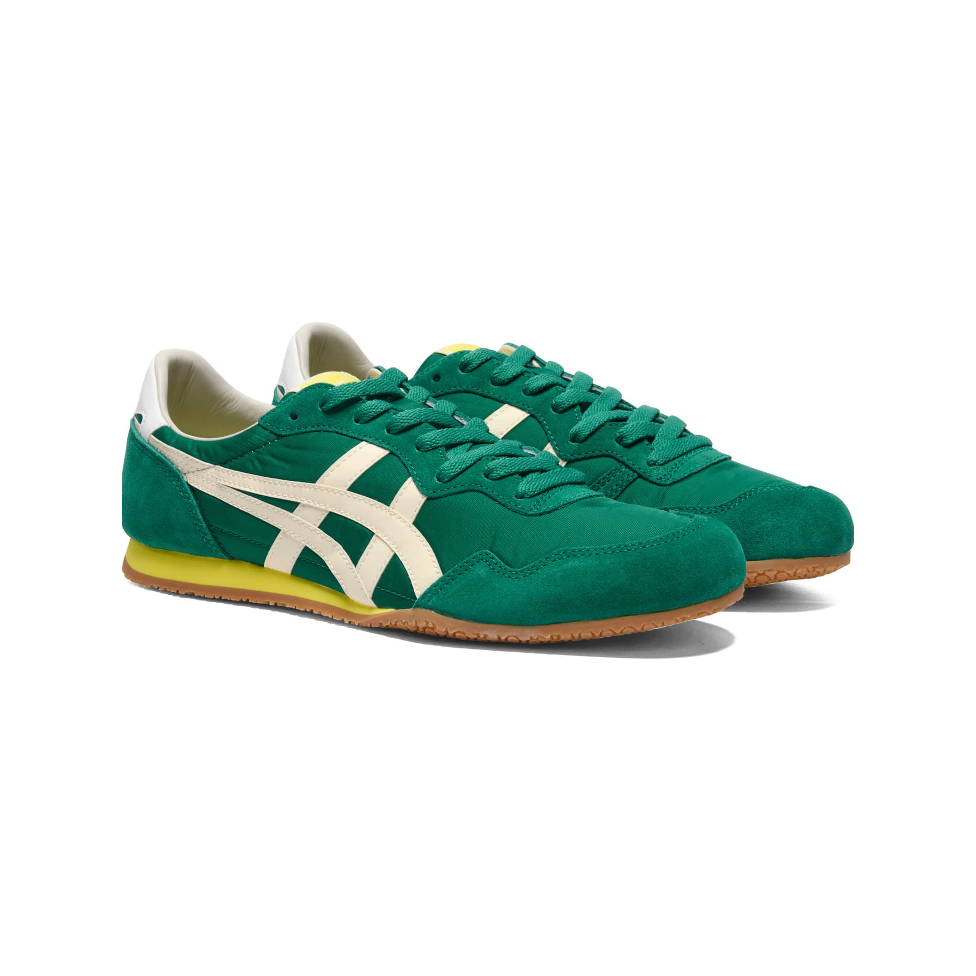 Кроссовки Onitsuka Tiger SERRANO Повседневная обувь Унисекс Зеленый - изображение 3