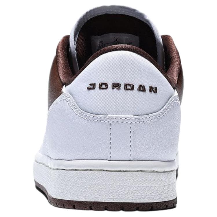 Ретро баскетбольные кроссовки Jordan COURT CONNECT Low Retro Баскетбольные Кроссовки Мужские Белый Коричневый - изображение 4