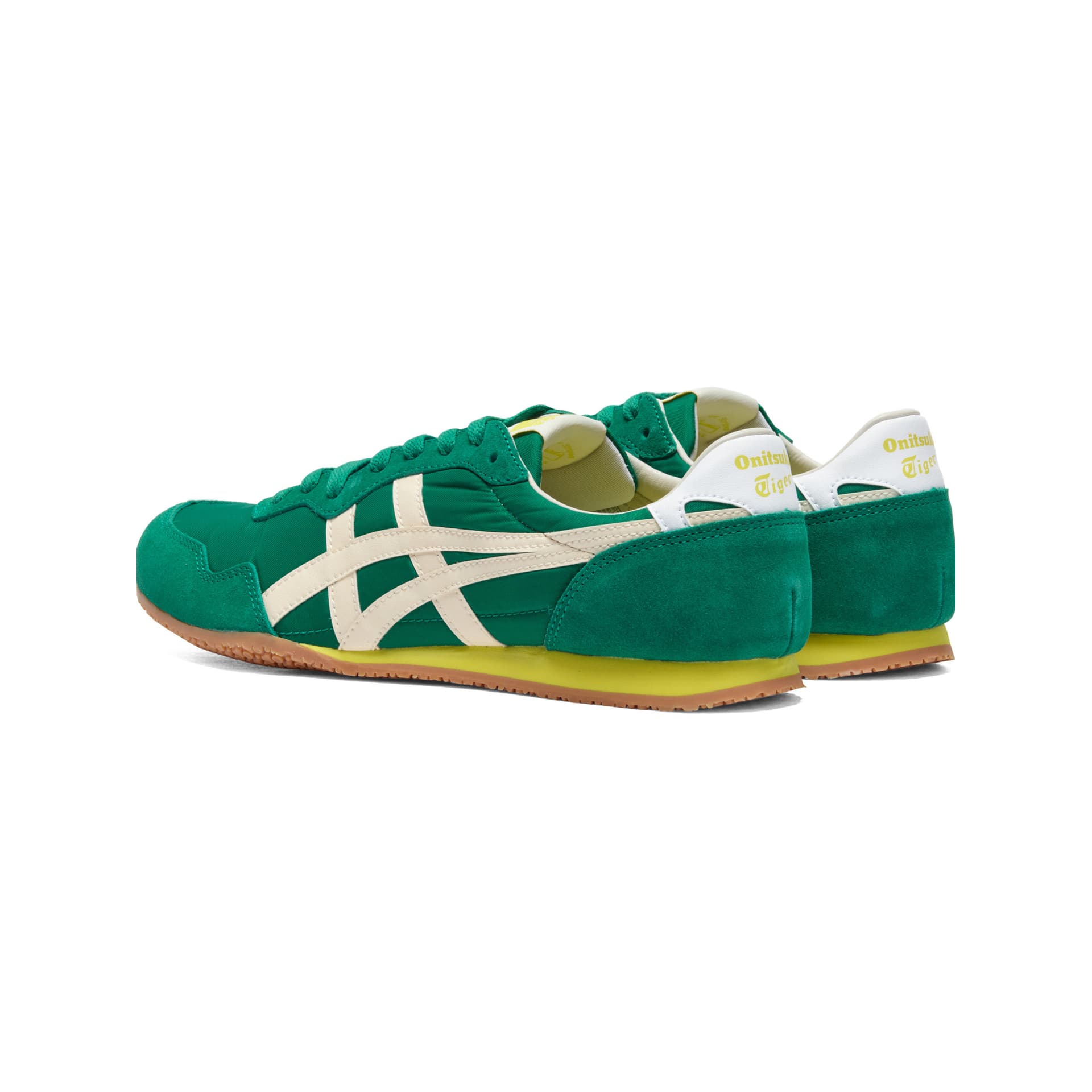 Кроссовки Onitsuka Tiger SERRANO Повседневная обувь Унисекс Зеленый - изображение 4
