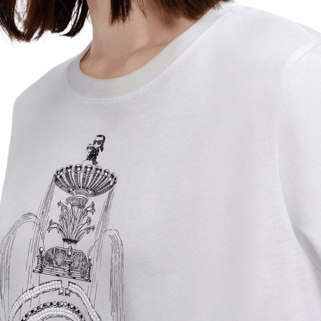 Футболка KARL LAGERFELD SS25 T - изображение 5