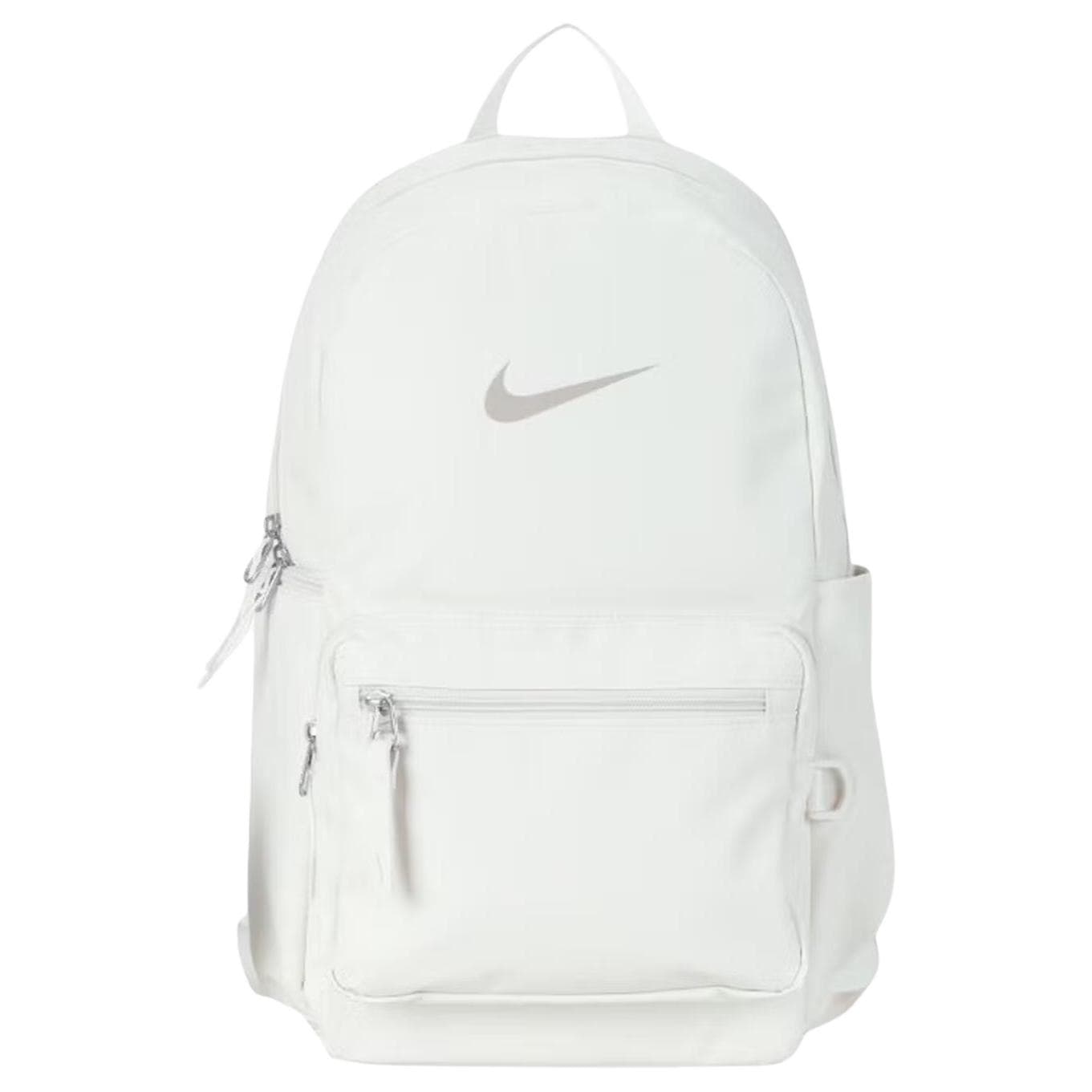 Рюкзак Nike Heritage Ткань Рюкзак Маленький Унисекс Призрачный Серый Белый - изображение 1