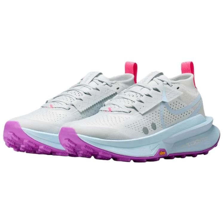 Кроссовки для бега Nike ZoomX Zegama Trail Повседневные беговые кроссовки Женские Серые - изображение 3