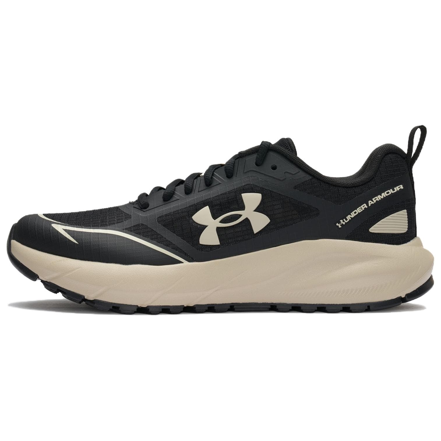 Кроссовки Under Armour Устойчивый к истиранию противоскользящий дышащий низкий верх уличная обувь унисекс черный - изображение 1