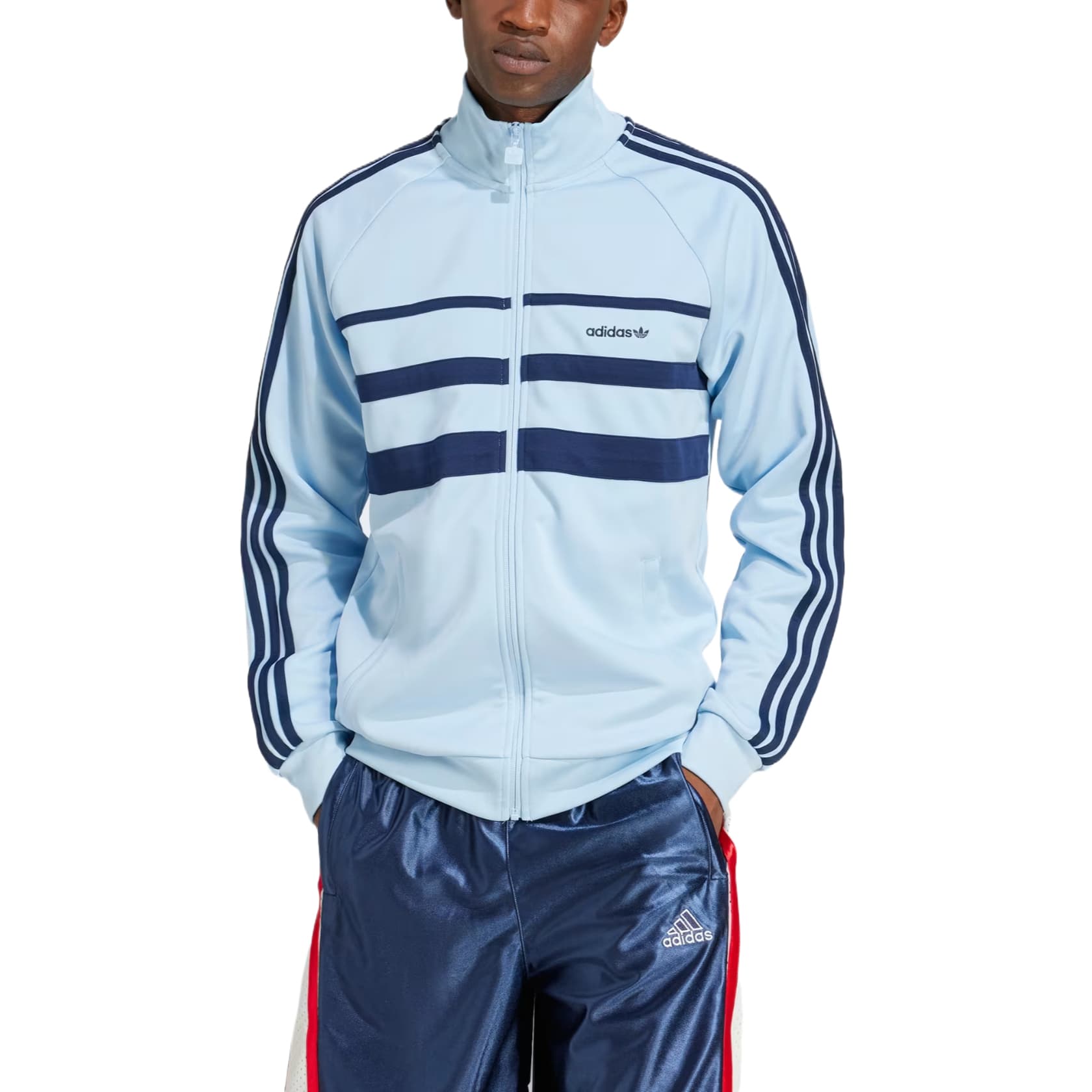 Куртка Adidas Originals The First Куртка Мужская Синяя - изображение 3
