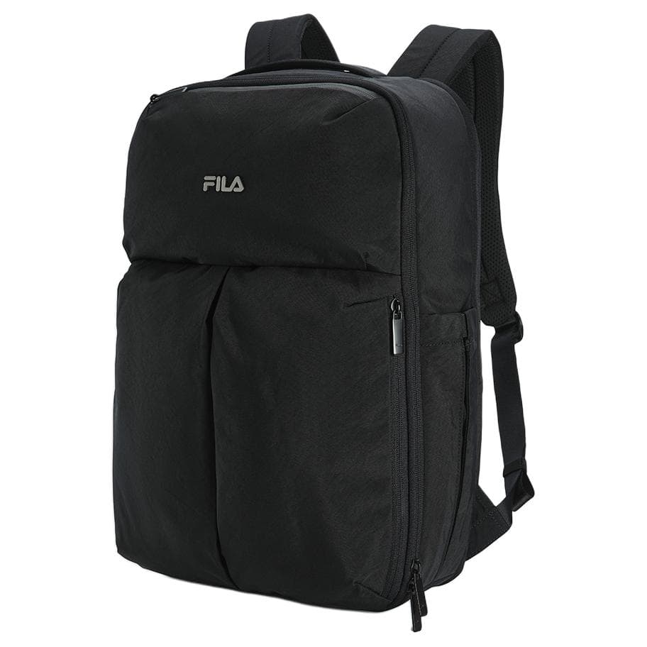 Рюкзак FILA Белый Ткань Рюкзак Мужской Глубокий Черный - изображение 2