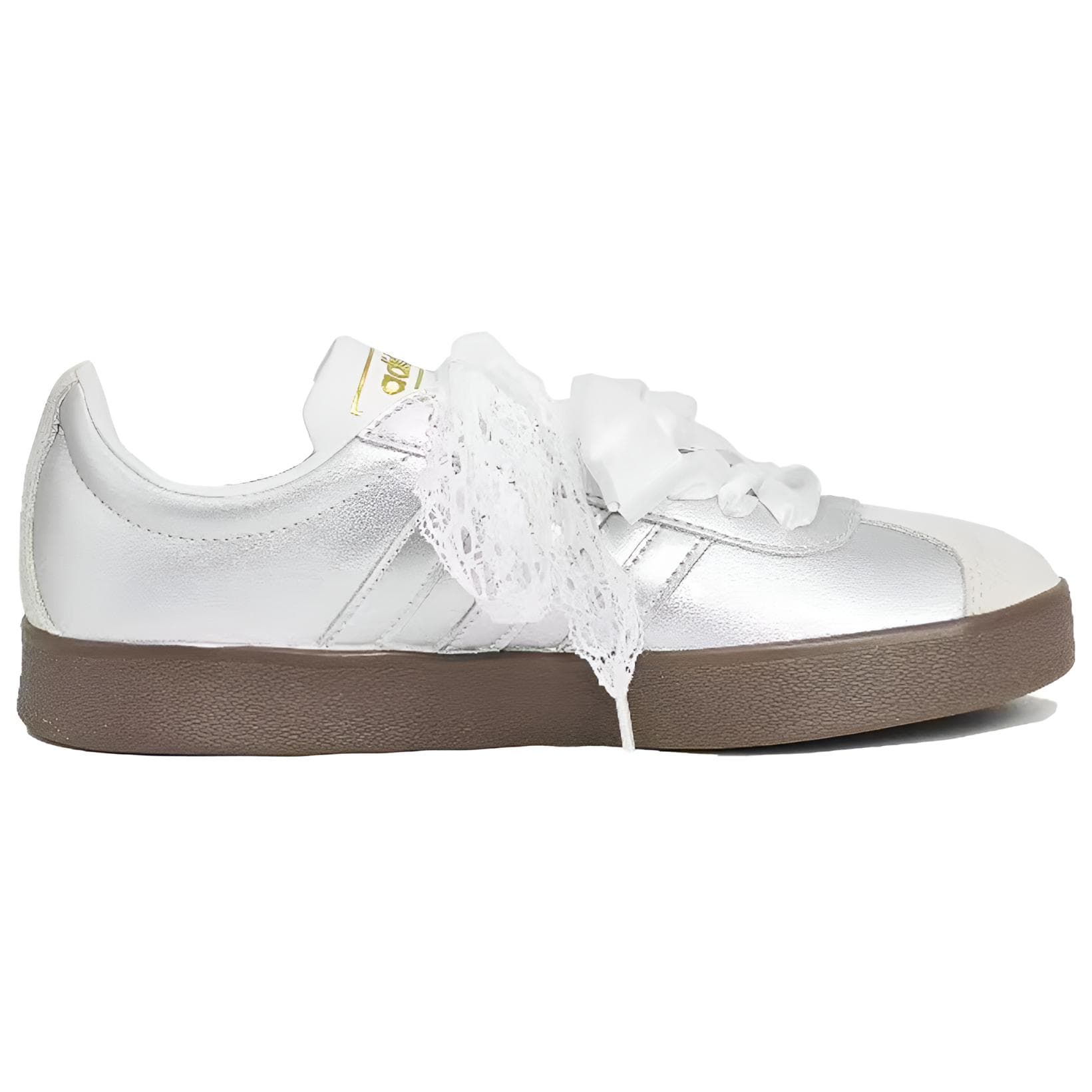 Кроссовки Adidas VL Court 2,0 Galaxy Artificial Leather Легкие Дышащие Низкие Кроссовки для Скейтбординга Женские - изображение 2