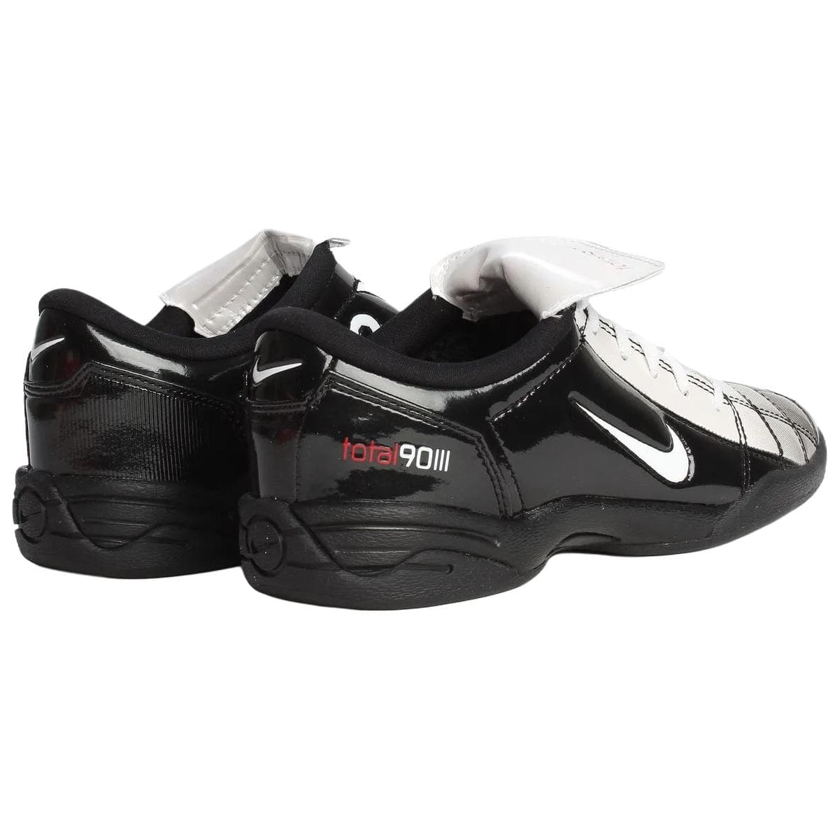 Кроссовки для футбола NIKE Total 90 III Футбольные бутсы Женские Черный белый - изображение 4