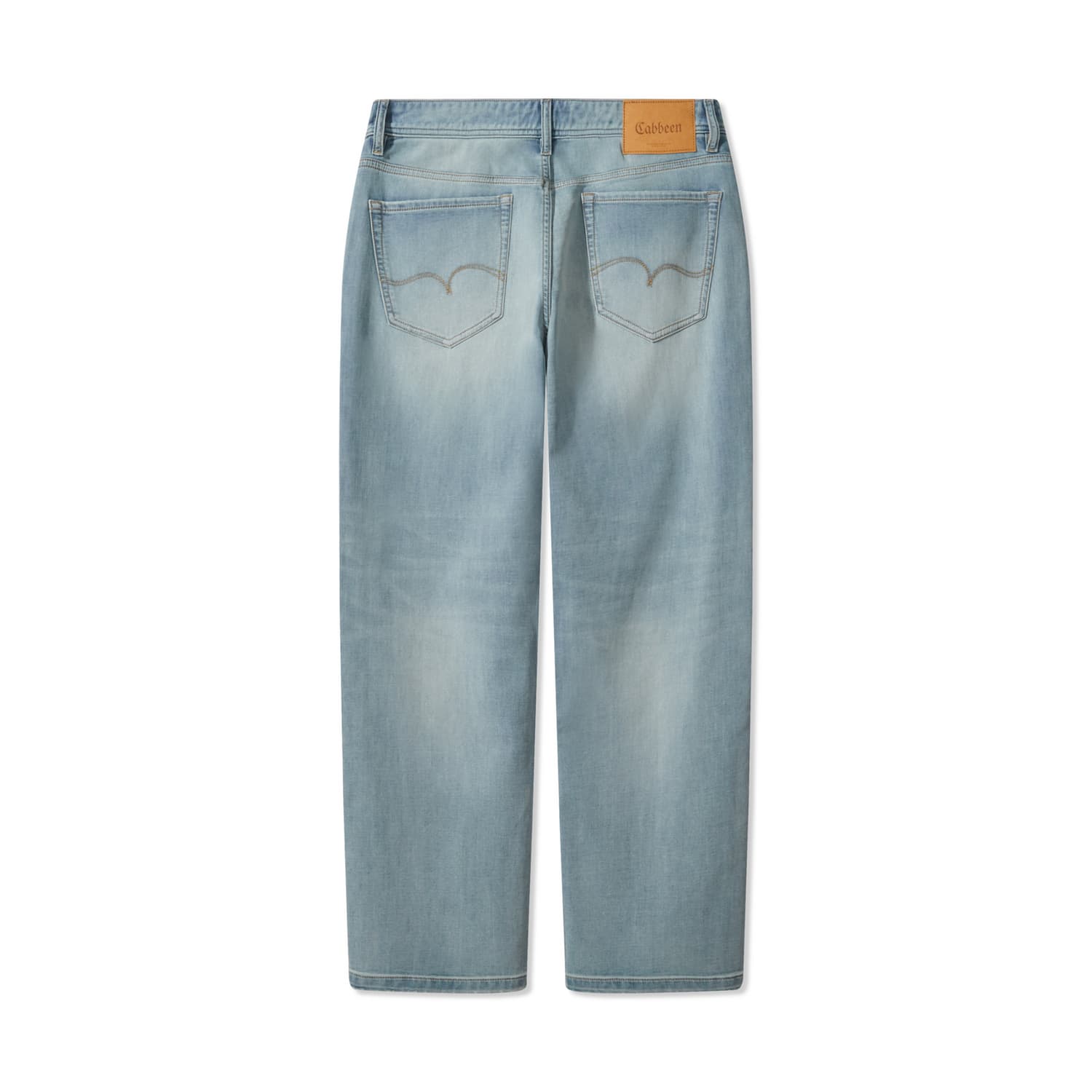 Штаны Cabbeen Sky Blue (Casual Versatile) Men's Jeans - изображение 2