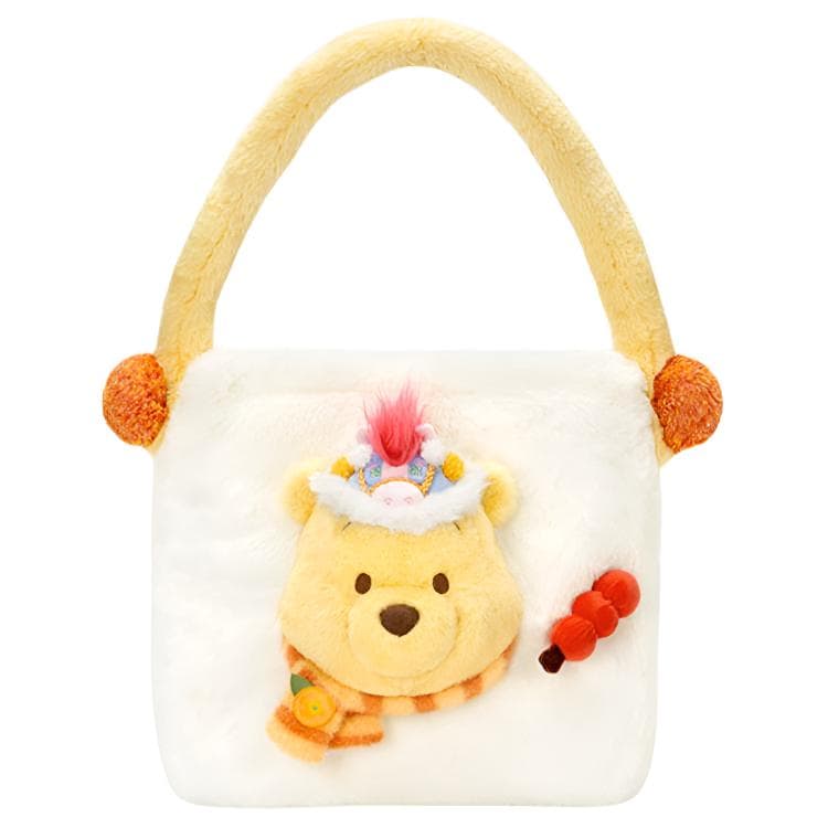 Мини-сумка Disney 2026 Весенний фестиваль Winnie The Pooh и друзья Ткань сумка-тоут сумка через плечо Стандартная (стандартная) - изображение 1