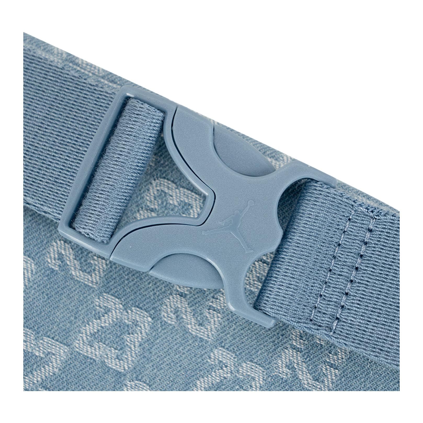 Поясная сумка Jordan Monogram Print Versatile Portable Полиэстер поясная сумка Унисекс Парный Деним синий - изображение 5