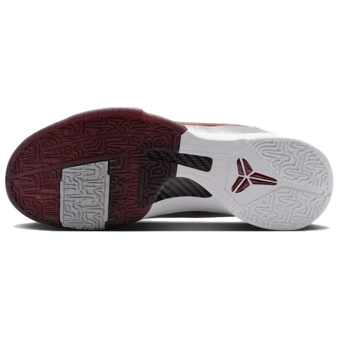 Кроссовки для баскетбола Nike Zoom Kobe 5 Отскок Сцепление Низкие Баскетбольные Кроссовки Мужские Серебристо-Белые - изображение 6