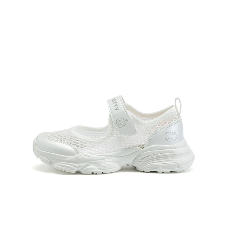 Сандалии Sanrio Hello Kitty Обувь для горных походов с застежкой на липучке, дышащая сетка, стиль кампуса, модный, спорт, универсальный, легкий, повседневный, для мальчиков и девочек, детский - изображение 1
