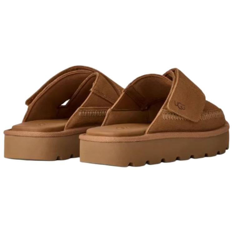 Сандалии UGG Шлепанцы Женские Коричневые - изображение 5