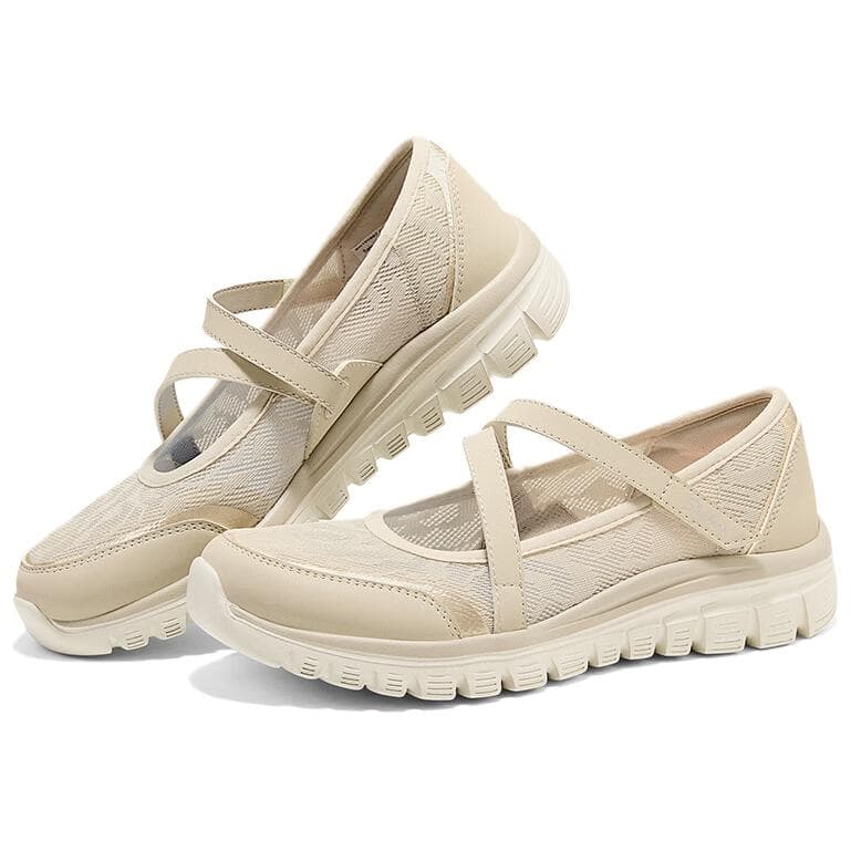 Skechers Modern Comfort Текстиль Синтетическая кожа Тонкие и без объема Туфли Мэри Джейн Женские - изображение 2