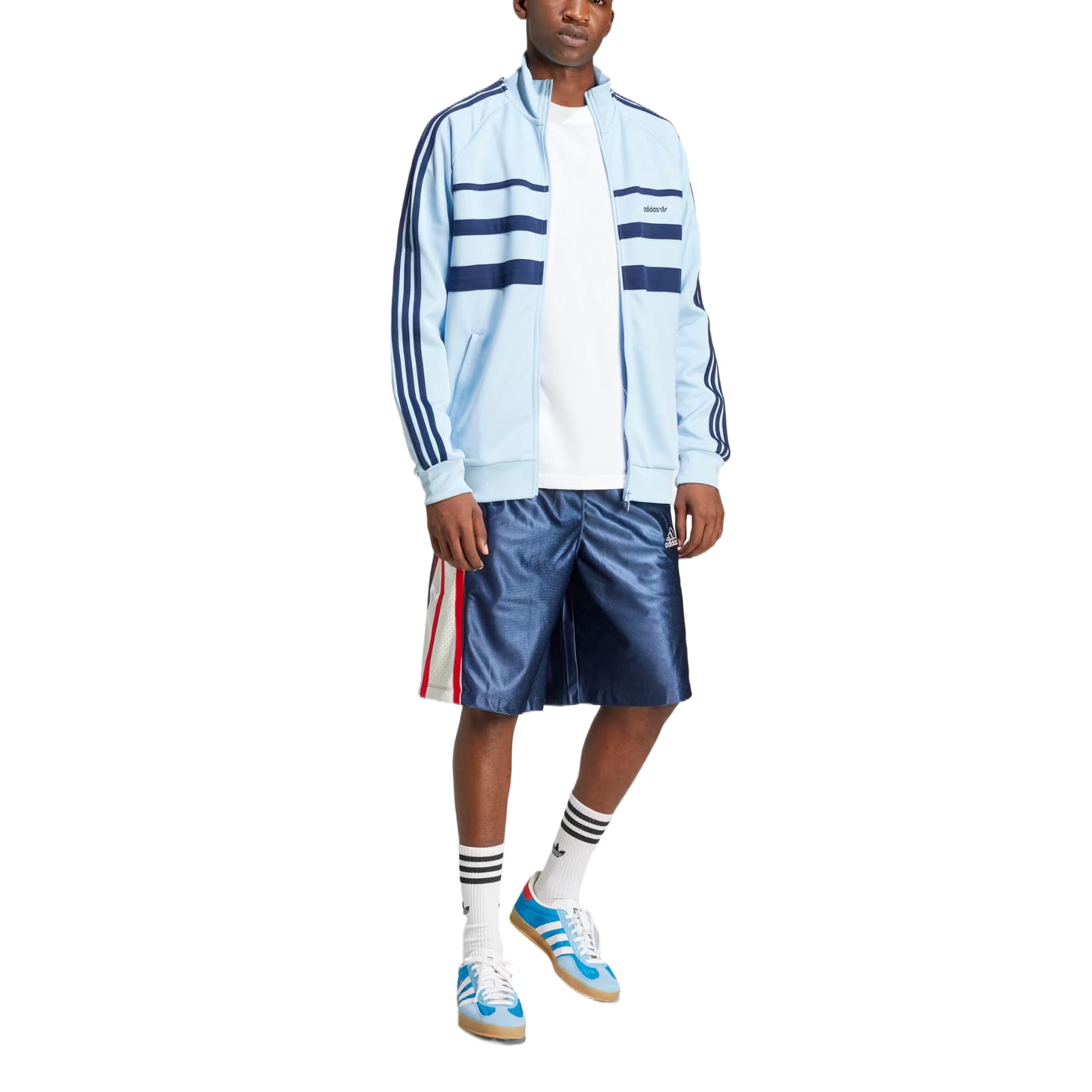Куртка Adidas Originals The First Куртка Мужская Синяя - изображение 4