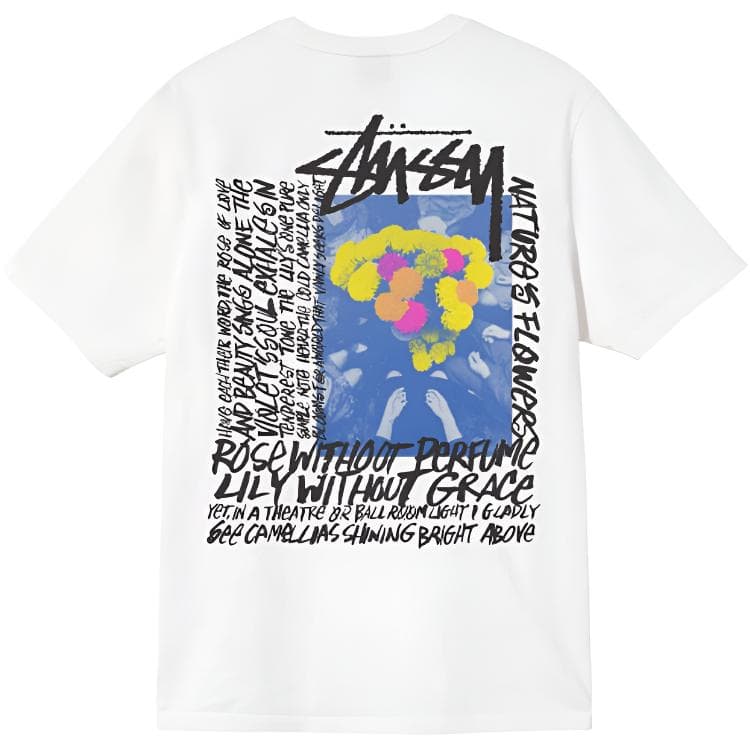 Футболка Stussy SS22Camellias Dyed Tee T - изображение 1
