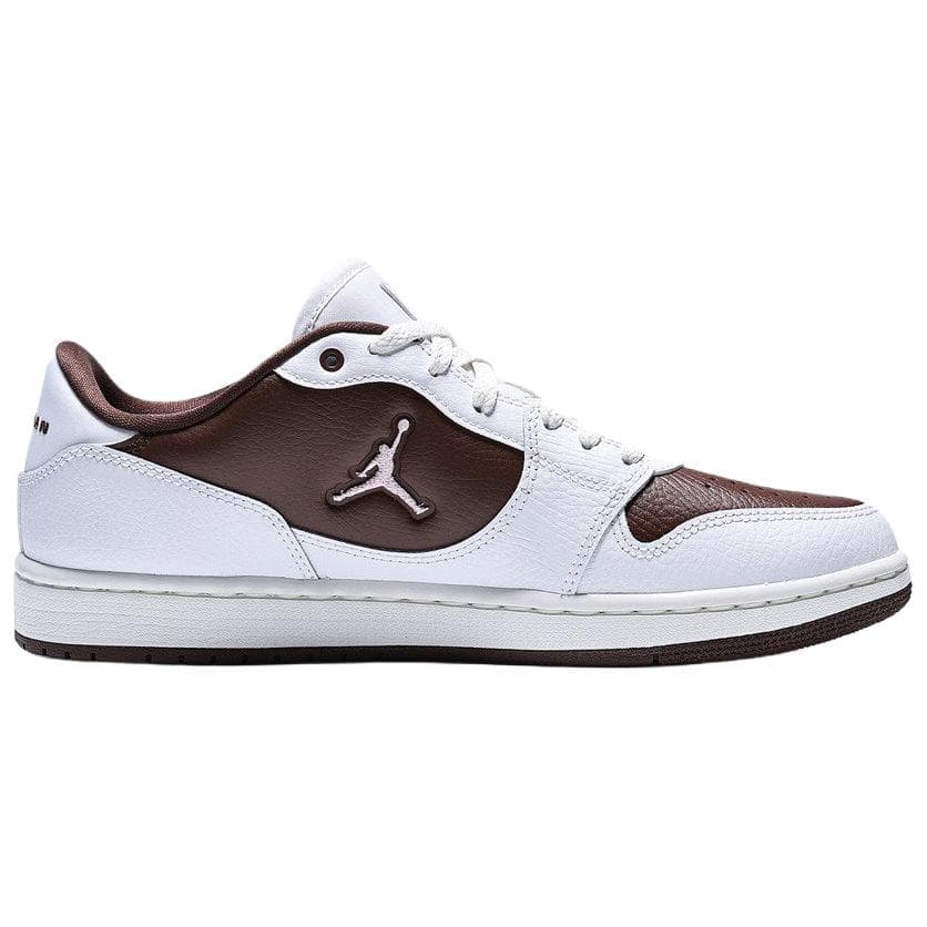 Ретро баскетбольные кроссовки Jordan COURT CONNECT Low Retro Баскетбольные Кроссовки Мужские Белый Коричневый - изображение 2