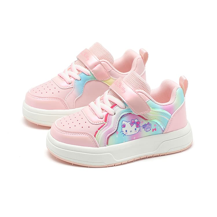 Кроссовки Sanrio Hello Kitty Повседневные универсальные лазерные кроссовки для мальчиков и девочек - изображение 3