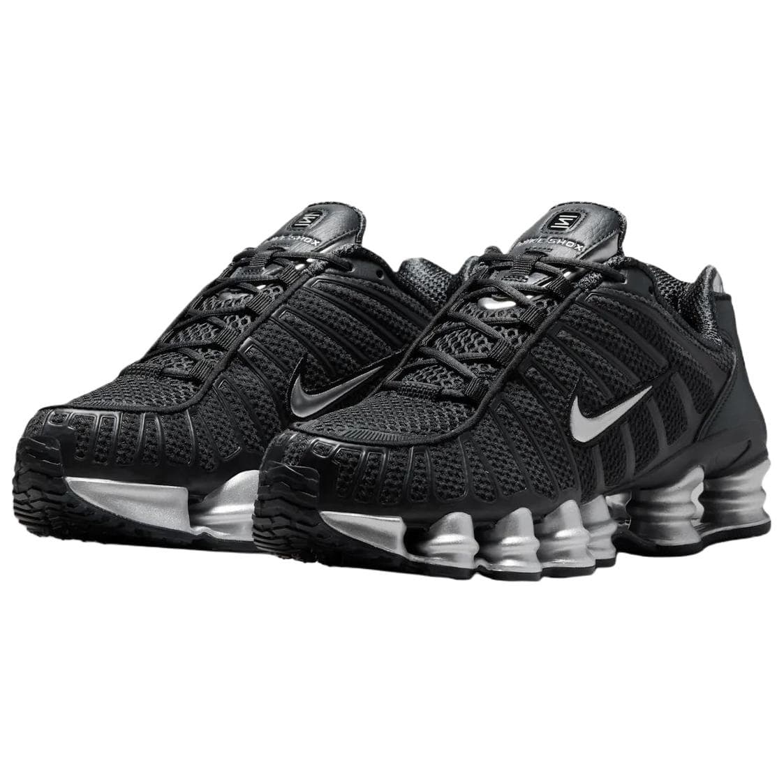 Кроссовки NIKE Shox TL Дышащий Повседневная обувь Женские Черный - изображение 3