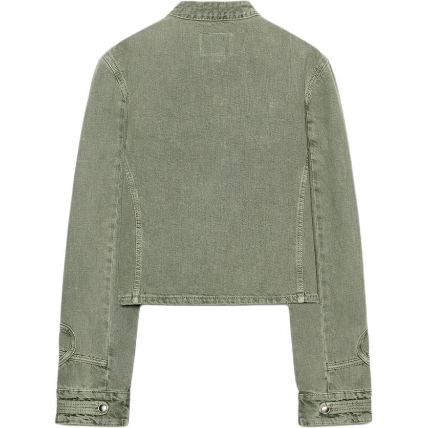 Куртка zara Зелёный Женские Куртки - изображение 2