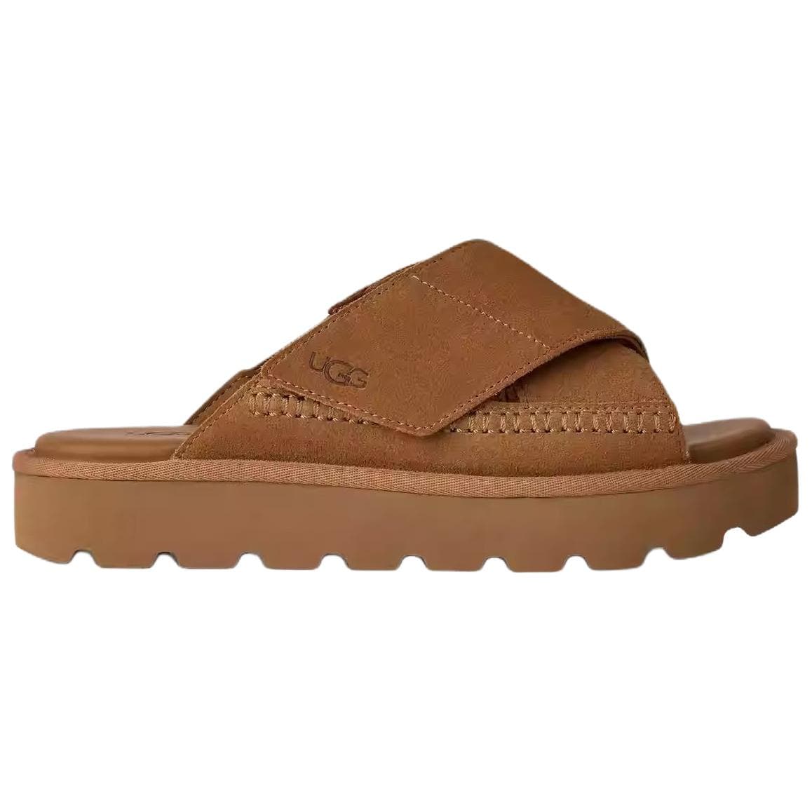 Сандалии UGG Шлепанцы Женские Коричневые - изображение 2
