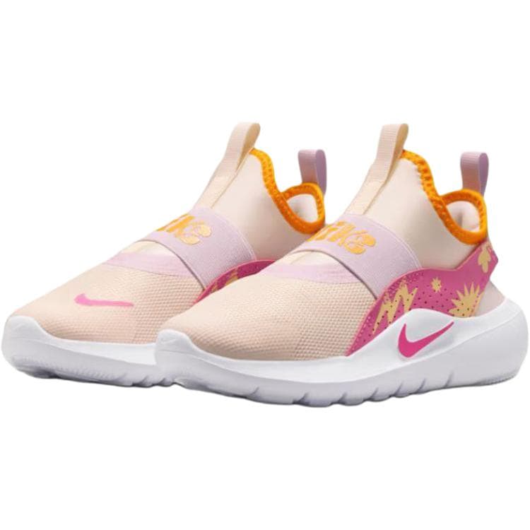 Кроссовки Nike Flex Runner 4 Детские беговые кроссовки Низкий Топ Бежевый Kids - изображение 3