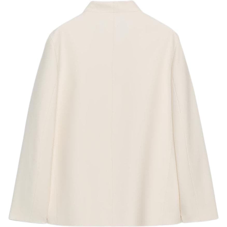 ZARA ZW Light Beige Women's Business Suits ZARA ZW Светло-бежевые Женские Деловые Костюмы - изображение 2