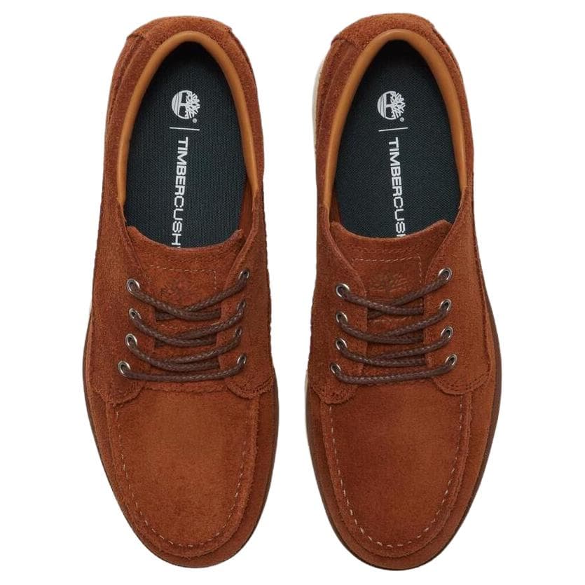 TIMBERLAND Britton Повседневные кожаные туфли Мужской Карамельно-коричневый - изображение 4