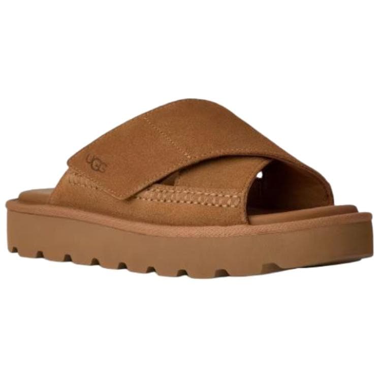 Сандалии UGG Шлепанцы Женские Коричневые - изображение 3