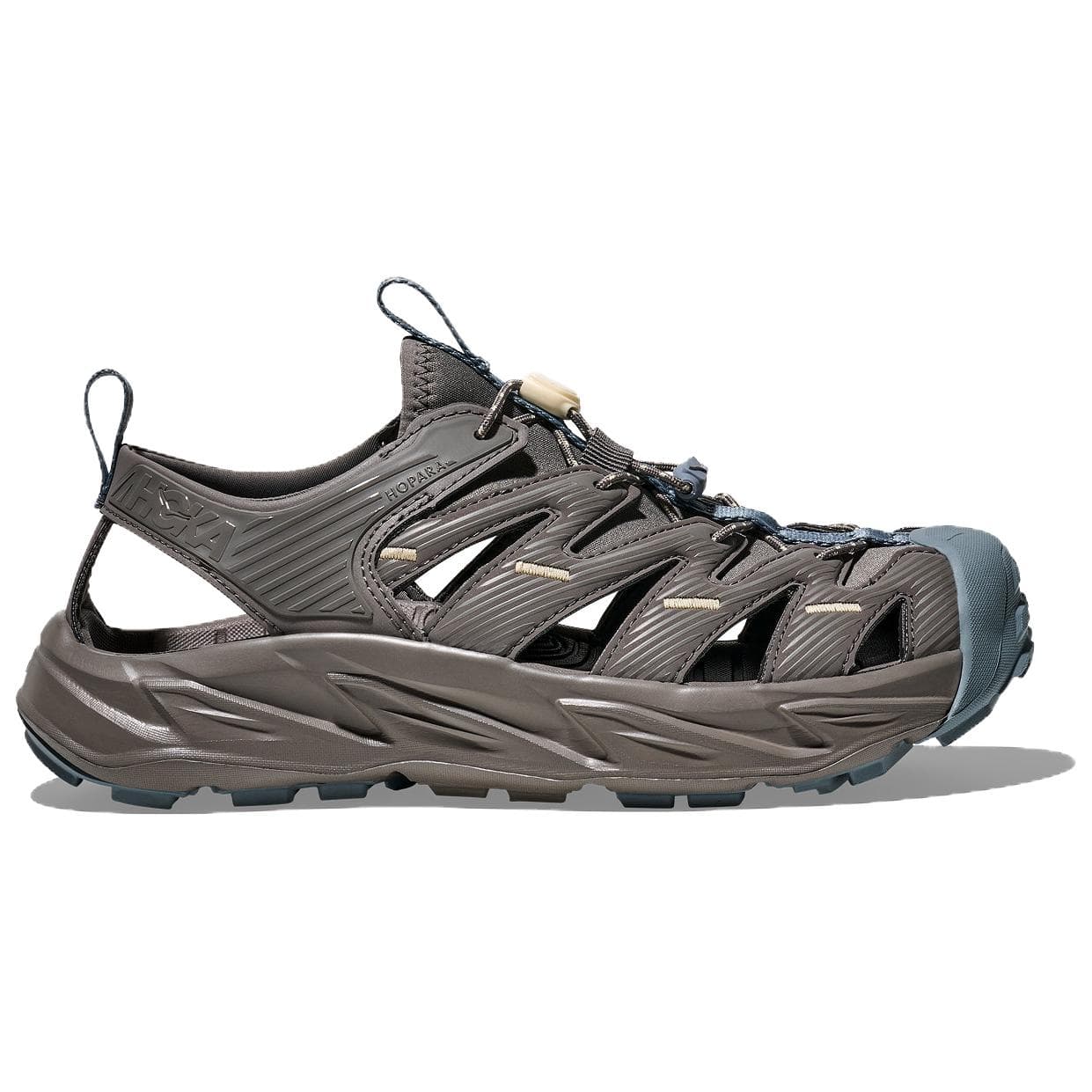 Сандалии HOKA ONE ONE Hopara OG Текстиль Синтетическая кожа Дышащий Устойчивый к истиранию Обувь для активного отдыха Унисекс - изображение 2