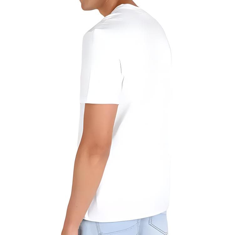 Футболка CALVIN KLEIN SS23 90 T Рубашка Мужская Белая - изображение 5