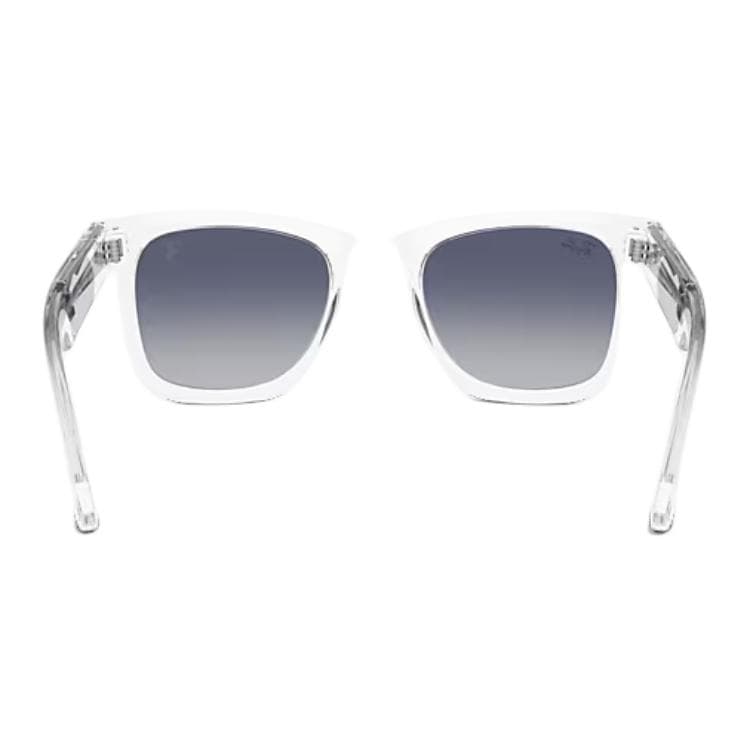 Солнцезащитные очки RayBan Пропионовая кислота Квадратная форма Солнцезащитные очки Унисекс Полированный Прозрачный - изображение 4