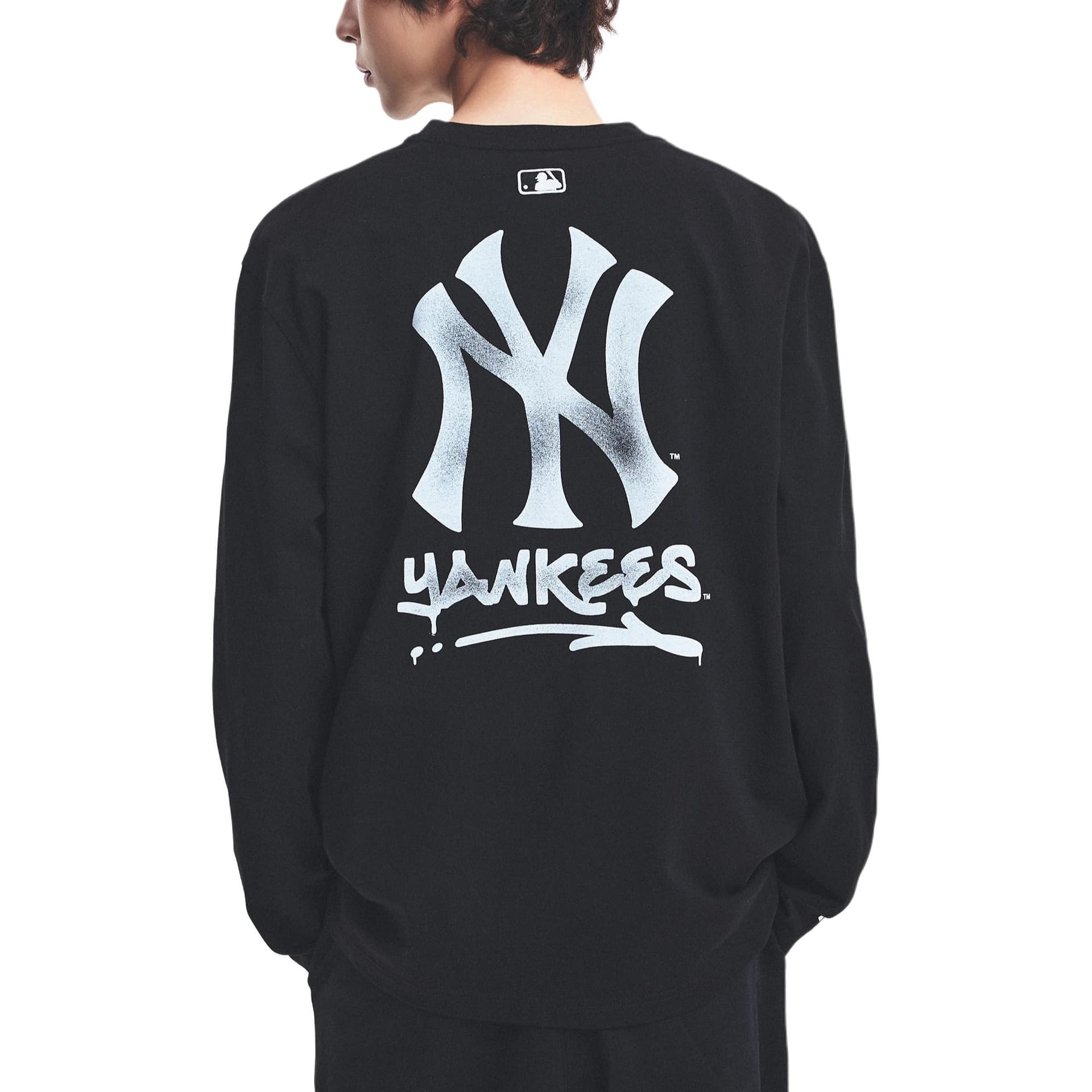 Футболка MLB New York Yankees T-Shirt Унисекс Черный - изображение 5