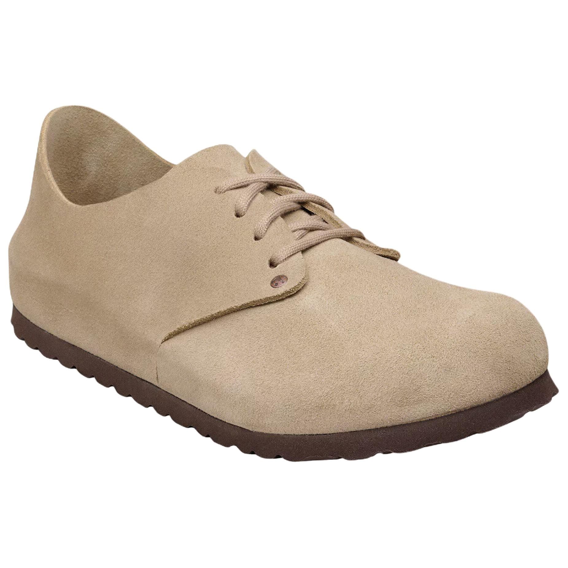 Birkenstock Maine Повседневные кожаные туфли Унисекс Тауповый Обычный (стандартный) Свободный покрой - изображение 2