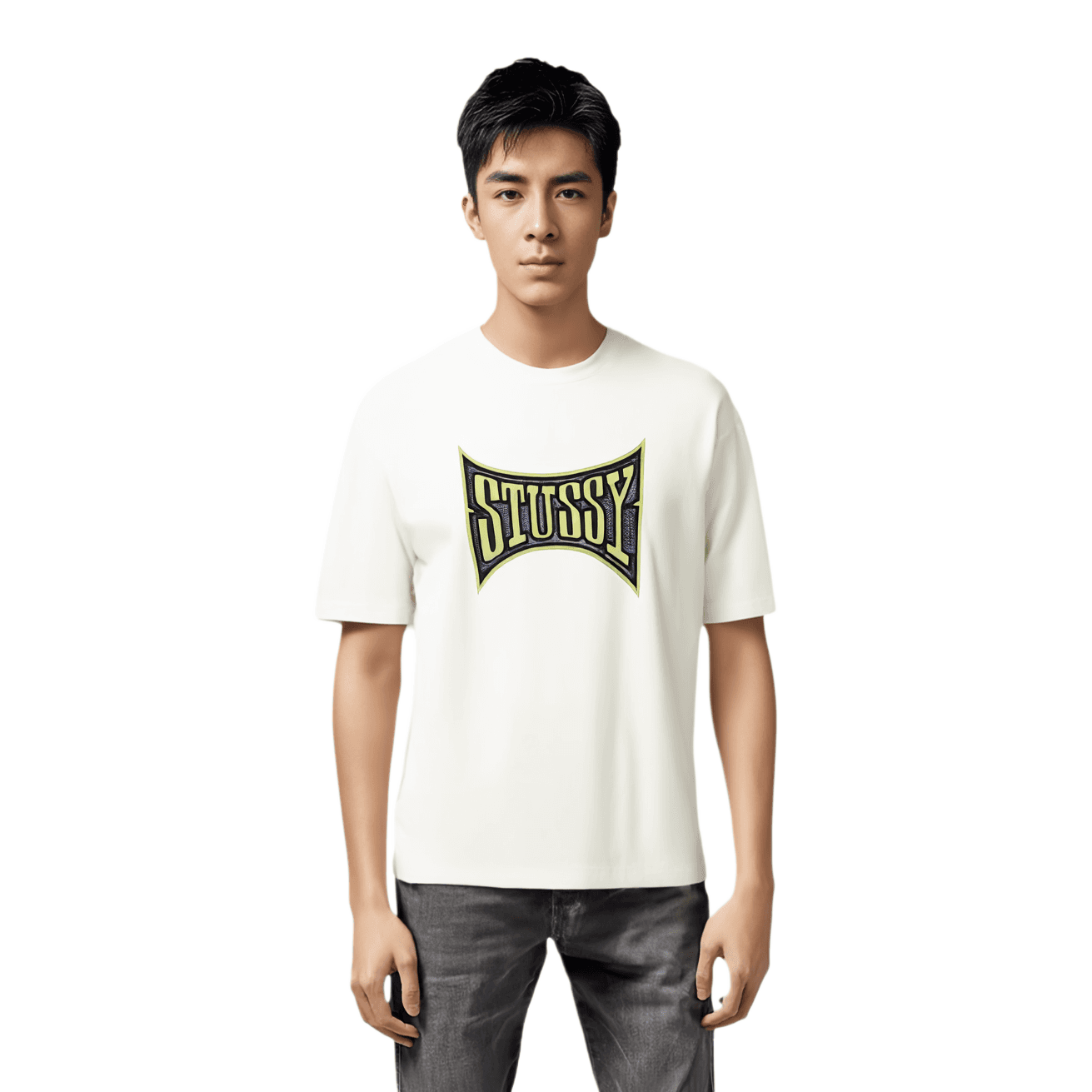 Футболка Stussy SS23 Champion Pigment Dyed Tee LogoT - изображение 3