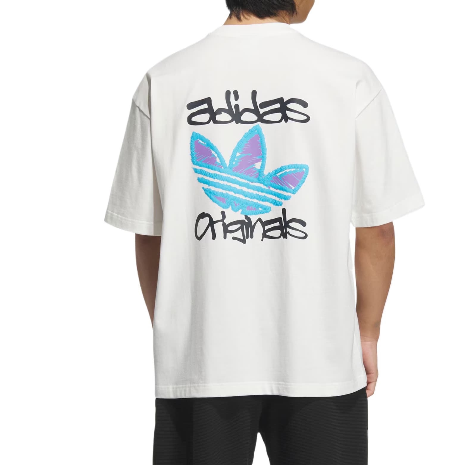 Футболка adidas originals Trefoil Graphic T - изображение 3