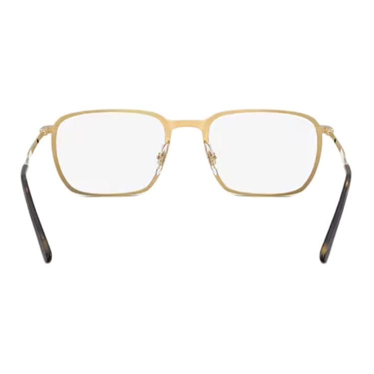Оправа RayBan Металлические квадратные очки с диоптриями унисекс полированная Arista золото - изображение 6