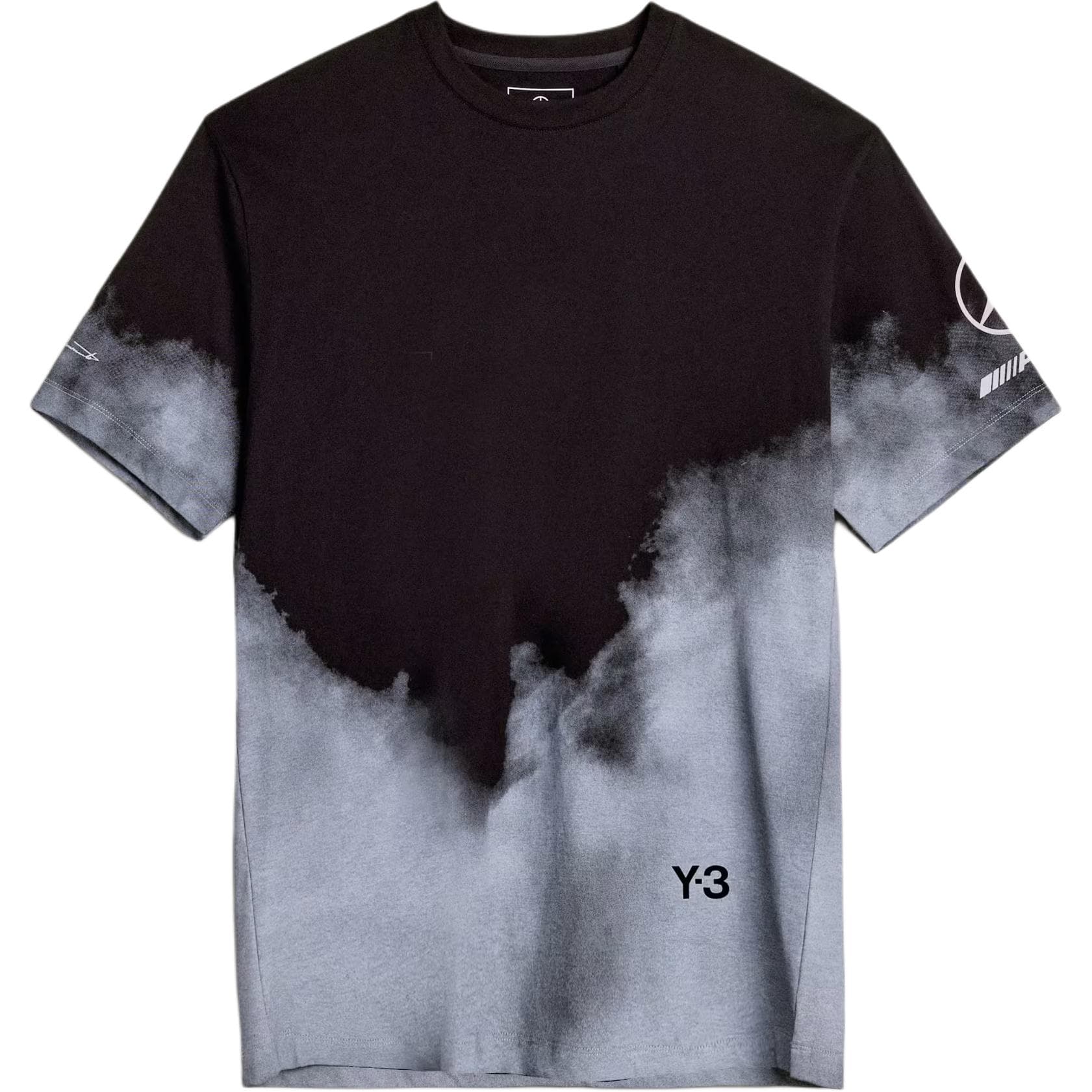 Футболка Y-3 x Mercedes-AMG F1 Совместная коллекция Petronas F1 logo-detail T-shirt Футболка с круглым вырезом и принтом логотипа Мужской - изображение 2