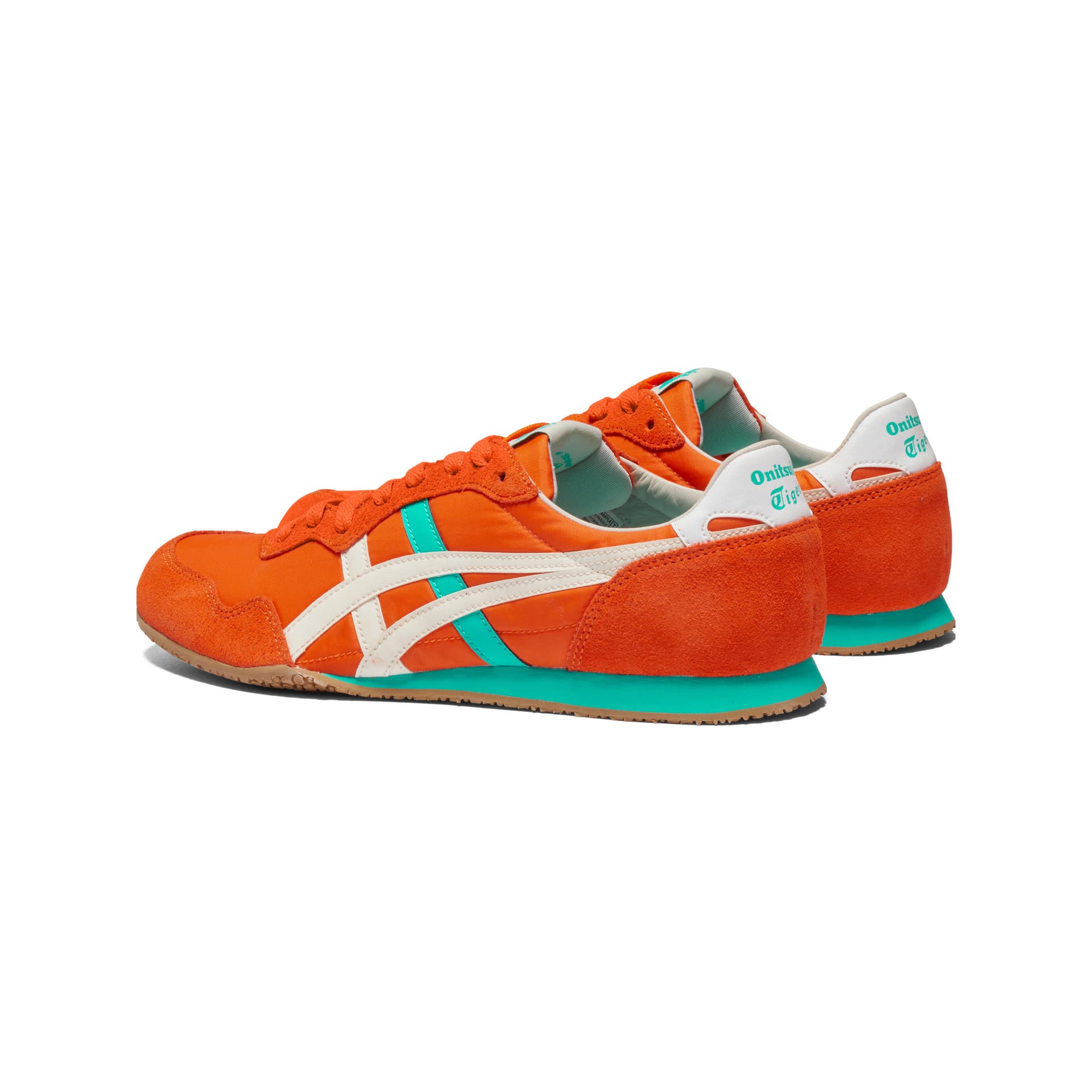 Кроссовки Onitsuka Tiger противоскользящая устойчивая к истиранию низкий топ повседневная обувь унисекс оранжевый - изображение 4