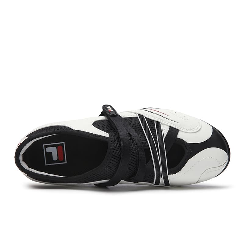 Кроссовки FILA TURBO SANDAL Дышащий Легкий Низкий Верх Повседневная Обувь Женская Туманный Серый Черный - изображение 4