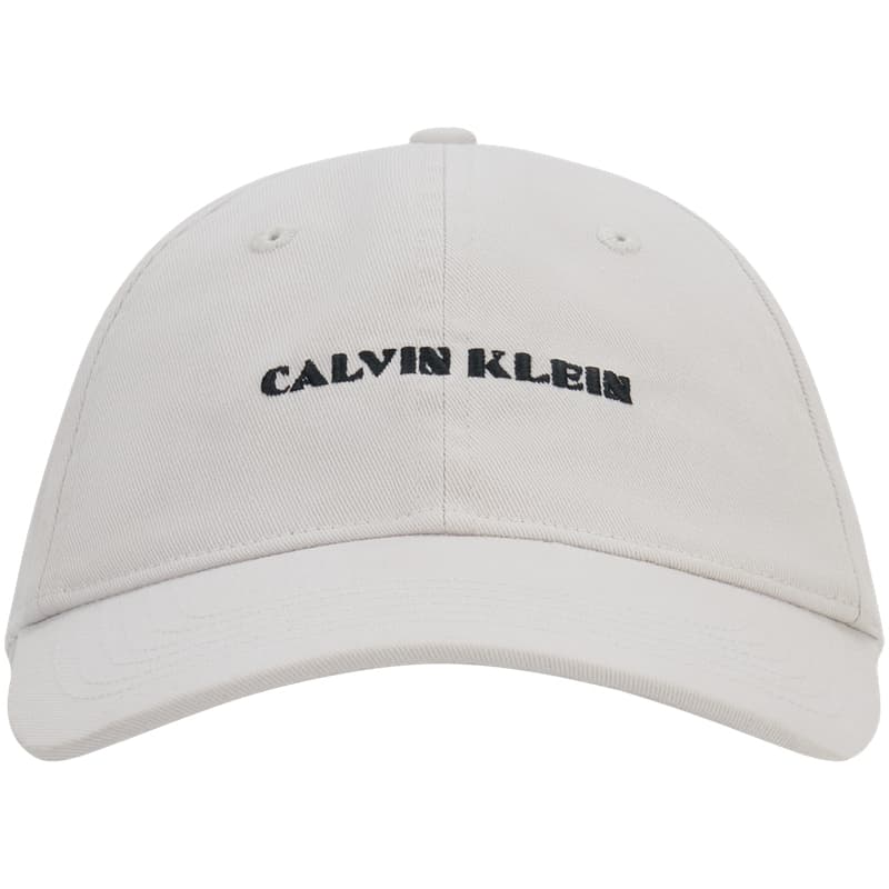 Кепка Calvin Klein Хлопковый Волокно Кепки Унисекс Ледниковый Серый - изображение 1