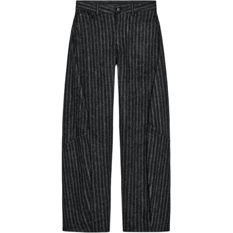 Штаны ZARA ZW Зебра с принтом Серый Женские Повседневные Штаны - изображение 1