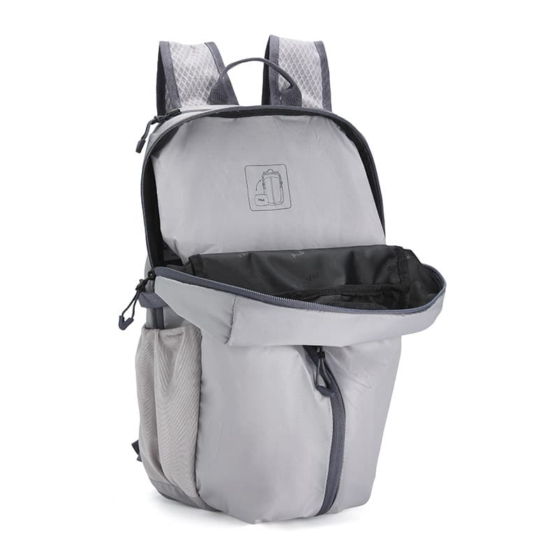 Рюкзак FILA EXPLORE Ткань Рюкзак Стандартный (Standard) Мужской Вишневый Цветок Серый - изображение 4