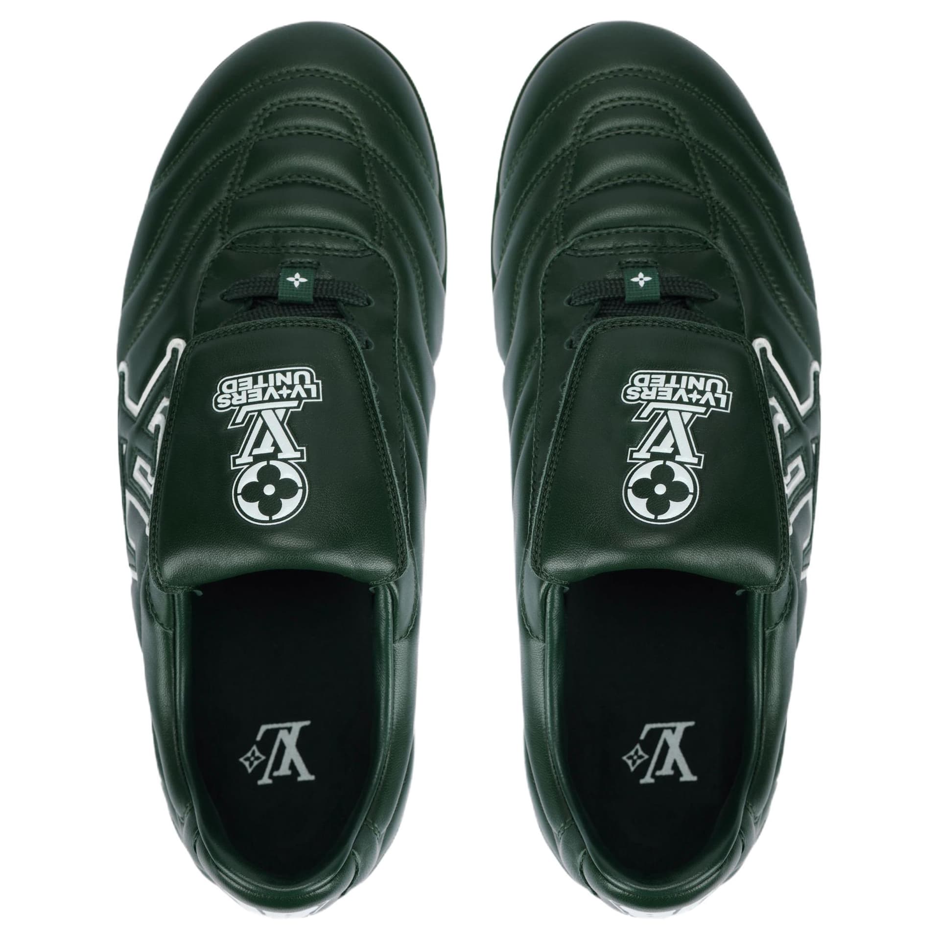 Кроссовки LOUIS VUITTON LV Footprint Soccer Green - изображение 3