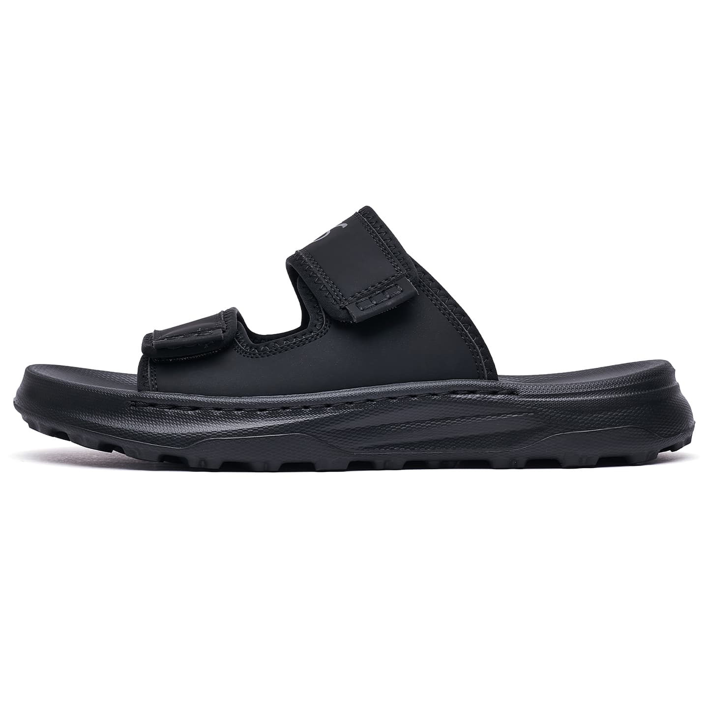 Сандалии KAISER ЭВА Пэчворк из кожи Slide Slipper Мужской Черный - изображение 2