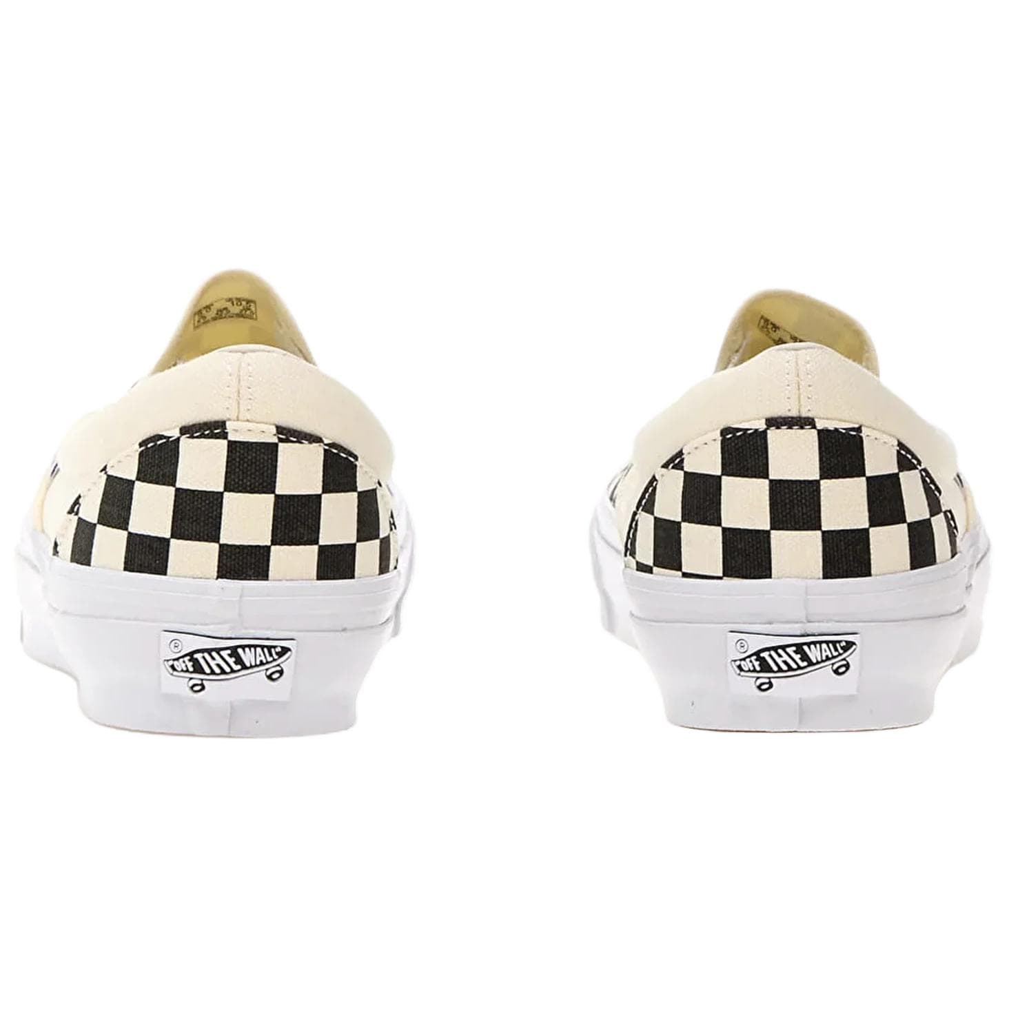 Кроссовки Vans LX Classic Slip On 98 Low Топ Скейтборд Обувь Унисекс Черный белый - изображение 5